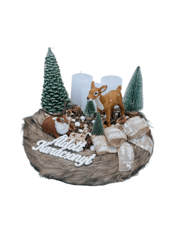 Varázslatos Erdő Adventi Koszorú