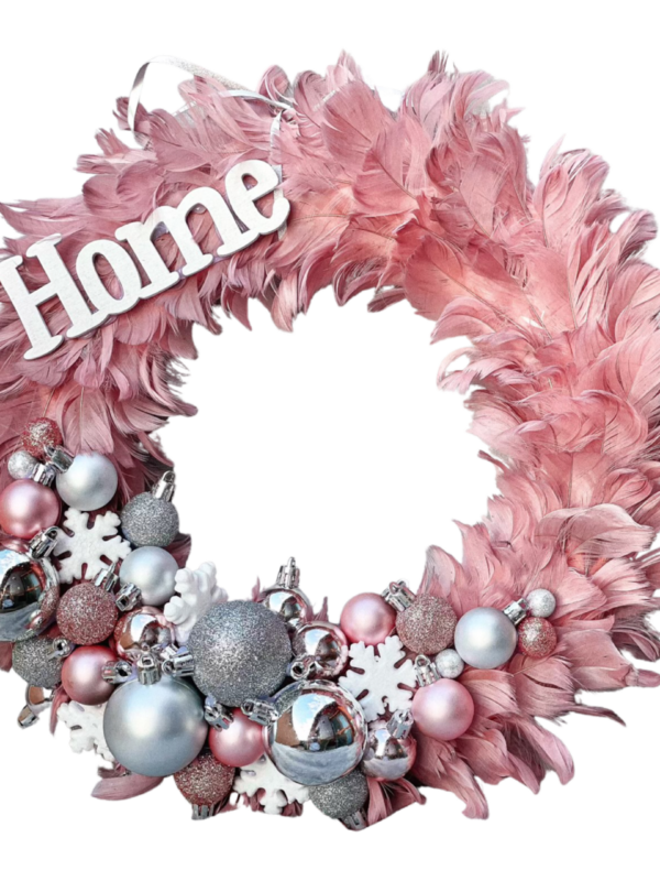 Rózsaszín toll kopogtató