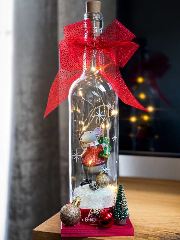 Világító Üveg Dísz 22.