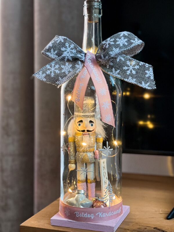 Világító Üveg Dísz 25.