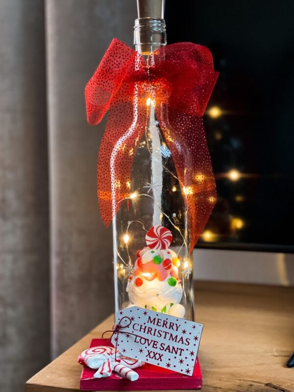 Világító Üveg Dísz 24.