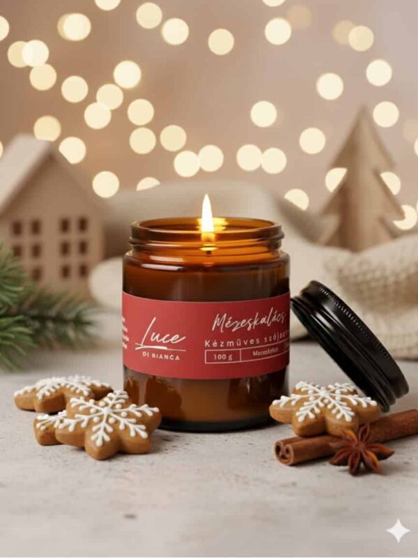 Mézeskalács Szójaviasz Illatgyertya Szójagyertyák import placeholder for 10430
