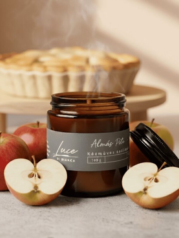 Almás Pite Szójaviasz Illatgyertya Szójagyertyák import placeholder for 10429